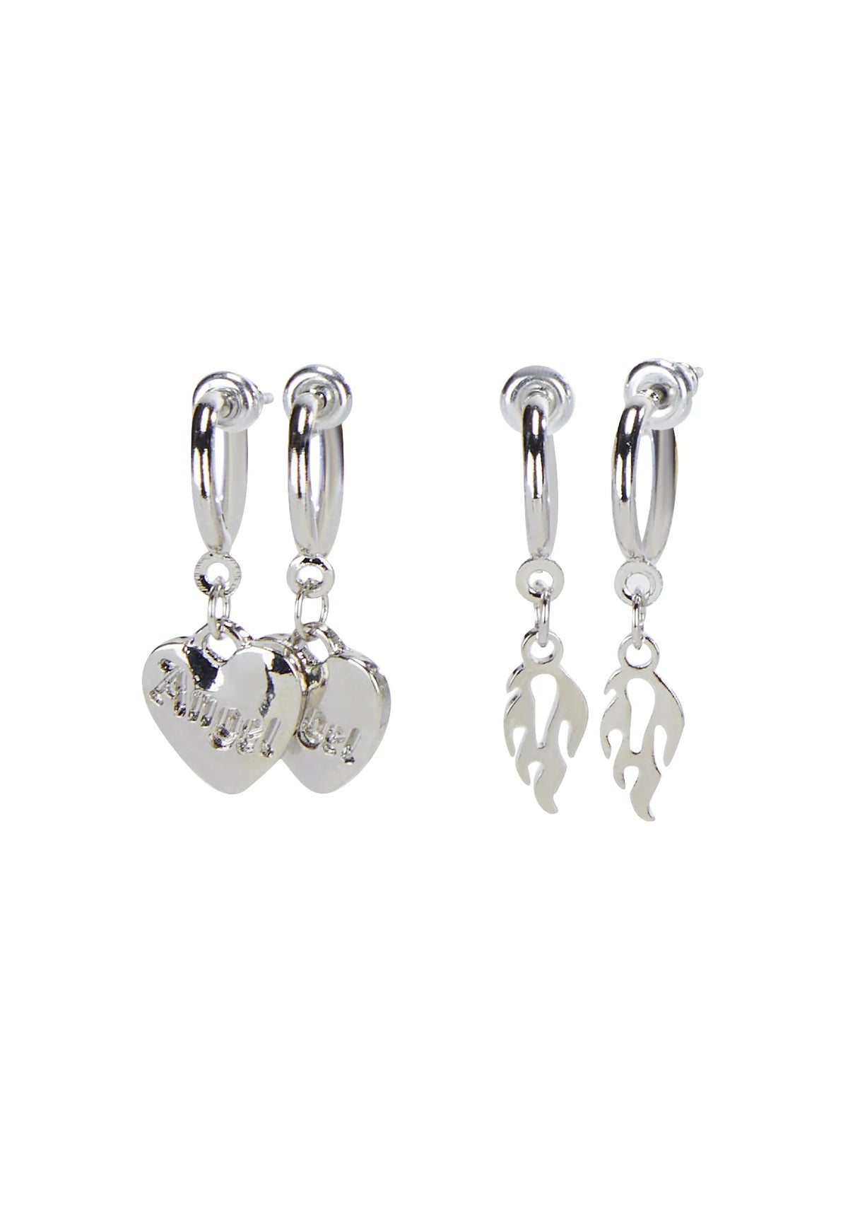 Rebel In Love Earring Set