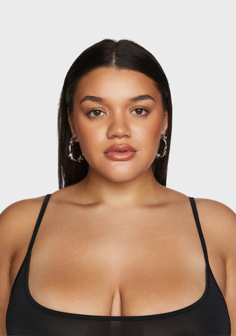 Spiked Soul Hoop Earrings