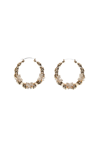 Observant Nature Hoop Earrings