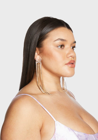 Hidden Life Drop Earrings