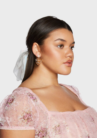 Words Hurt Drop Earrings