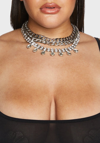 Vicious Vibes Layered Choker