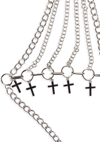 Modern Saint Chain Bralette