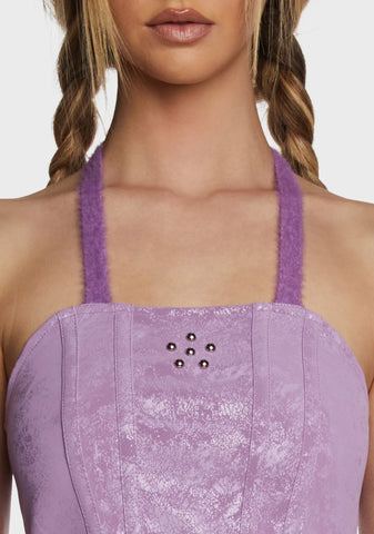 Corset Halter Top