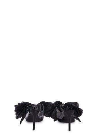 Capable Stiletto Heels - Black