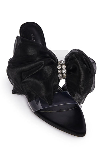 Capable Stiletto Heels - Black