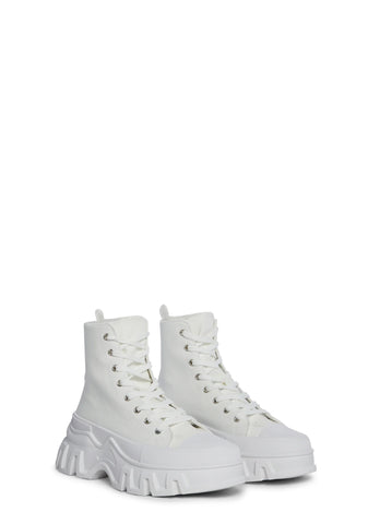 Chaney Platform Hightop Sneakers