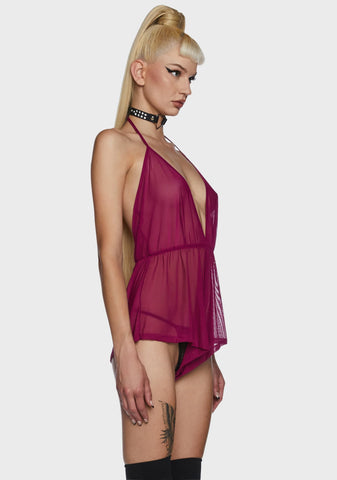 Drifting Memories Sheer Romper