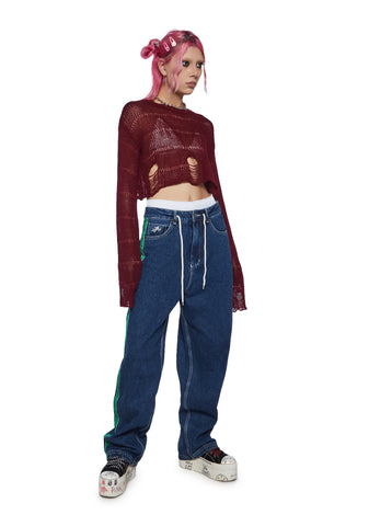 Millennial Mix Wide Leg Pants