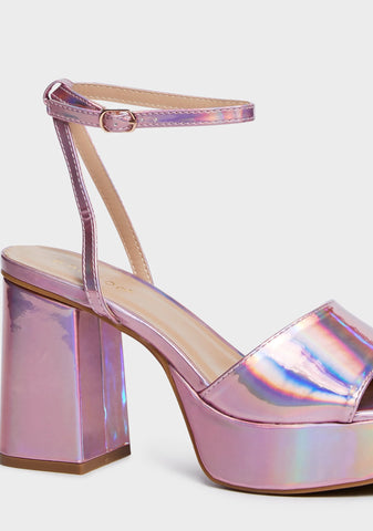 Sweet Drama Block Heels