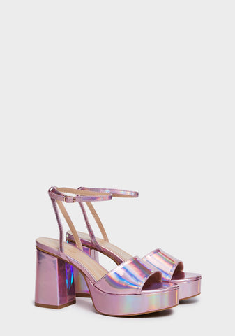 Sweet Drama Block Heels