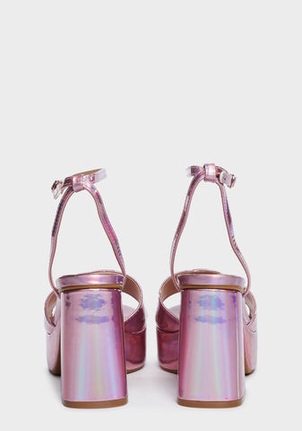 Sweet Drama Block Heels