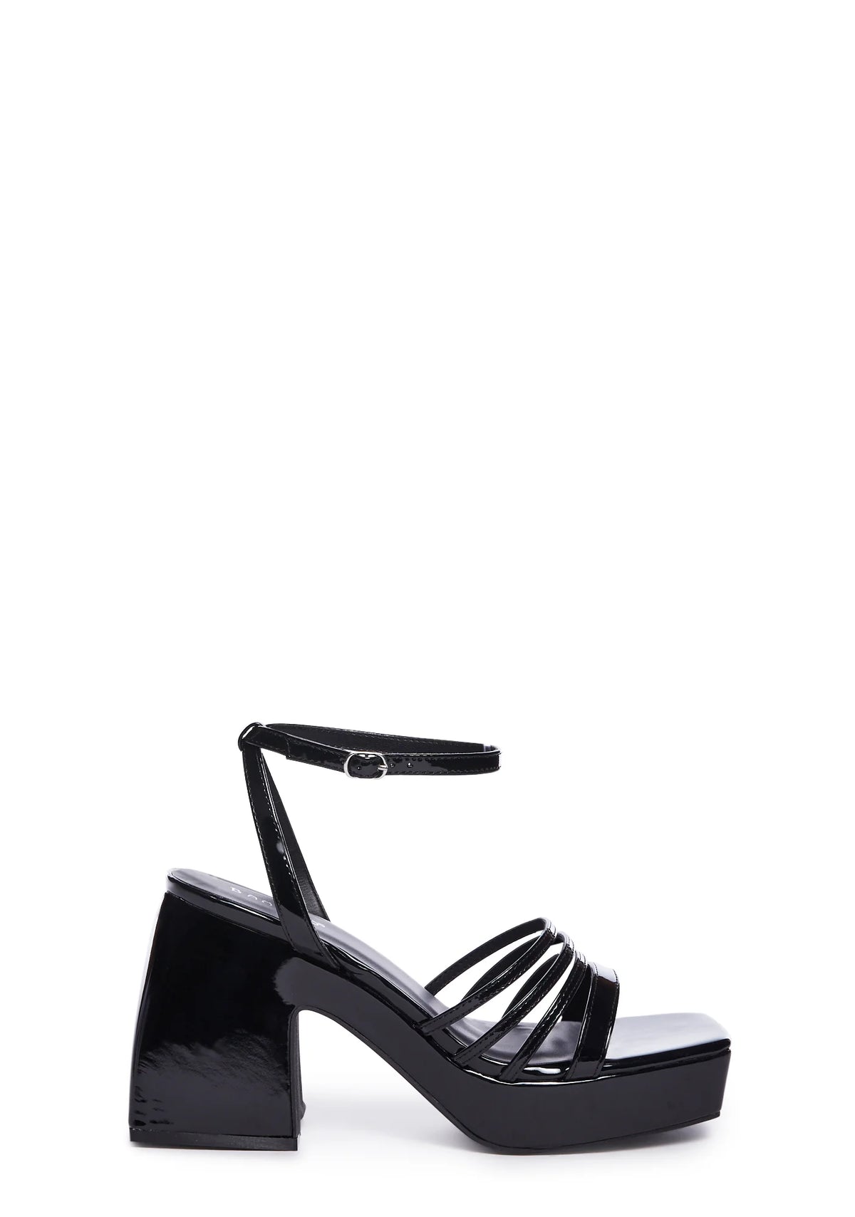 Chic Confidence Block Heels - Black