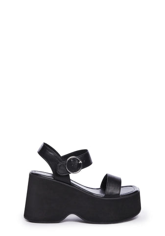 Take A Stroll Platform Sandals
