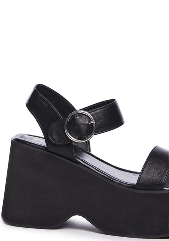 Take A Stroll Platform Sandals