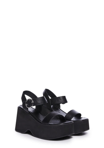 Take A Stroll Platform Sandals