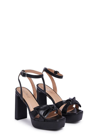 Luxe In Stride Platform Heels