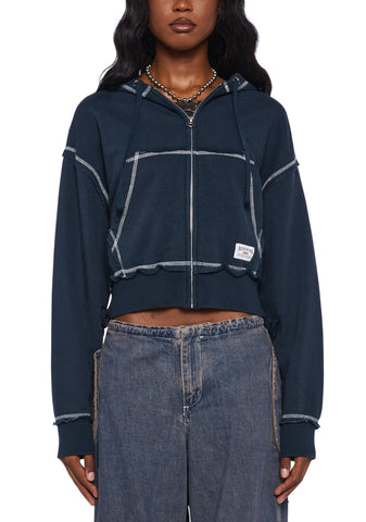 Shrunken Terry Hoodie