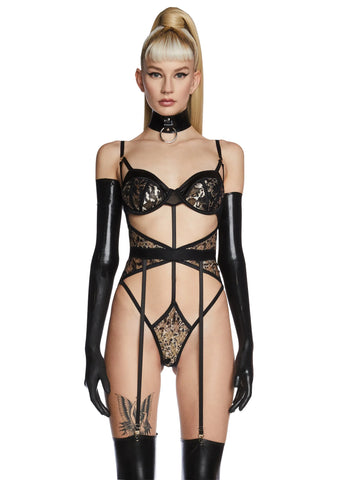 Tame Me Lace Teddy