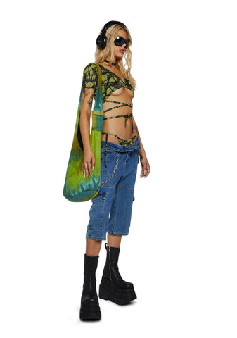 Venom T-Shirt Bikini Top