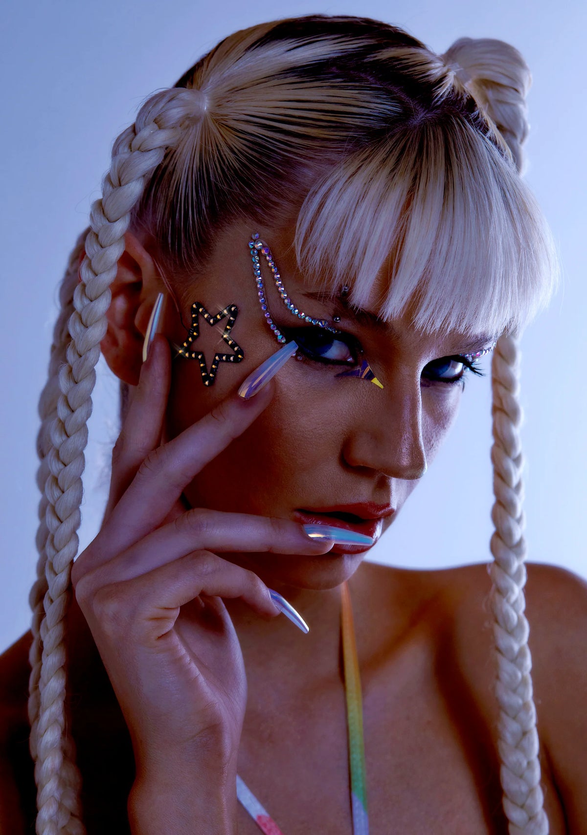 Stars LED Face Jewelry