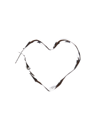 Adoration Time Heart Earrings