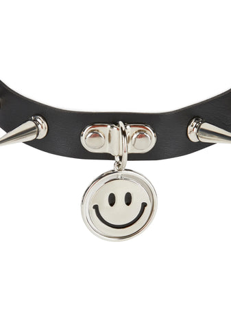 Feelin' Moody Studded Choker