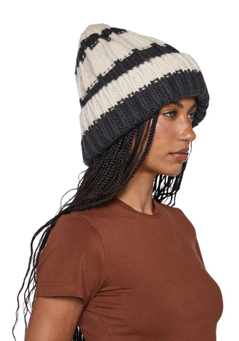 Warm Baby Knit Beanie - Cream