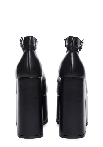 Late Bloomer Platform Heels