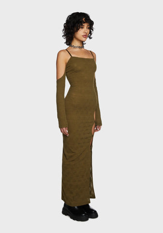 Humble Brag Maxi Dress - Olive