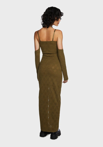 Humble Brag Maxi Dress - Olive
