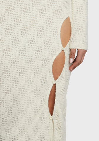 Humble Brag Maxi Dress - Ivory