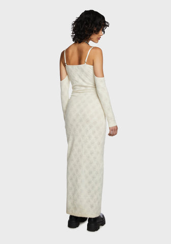 Humble Brag Maxi Dress - Ivory