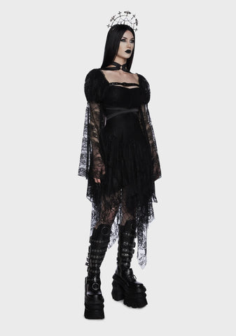 Somber Soul Bondage Harness - Black