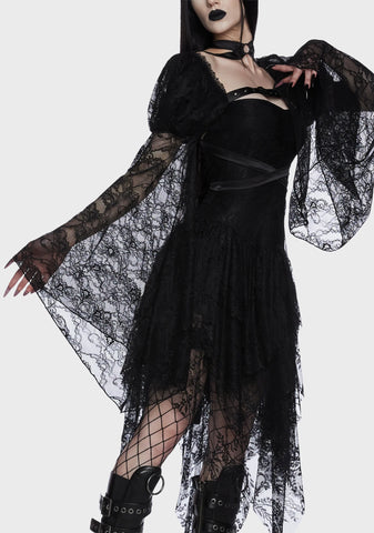 Somber Soul Bondage Harness - Black