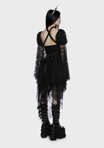 Somber Soul Bondage Harness - Black