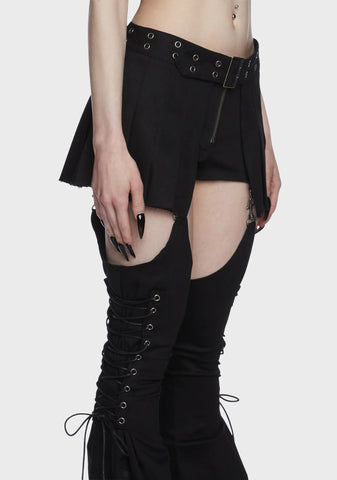 Truth Unknown Convertible Flare Pants