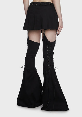 Truth Unknown Convertible Flare Pants