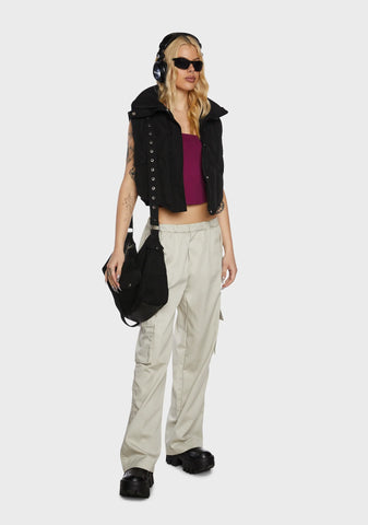 Shae Bandeau Top - Dark Pink