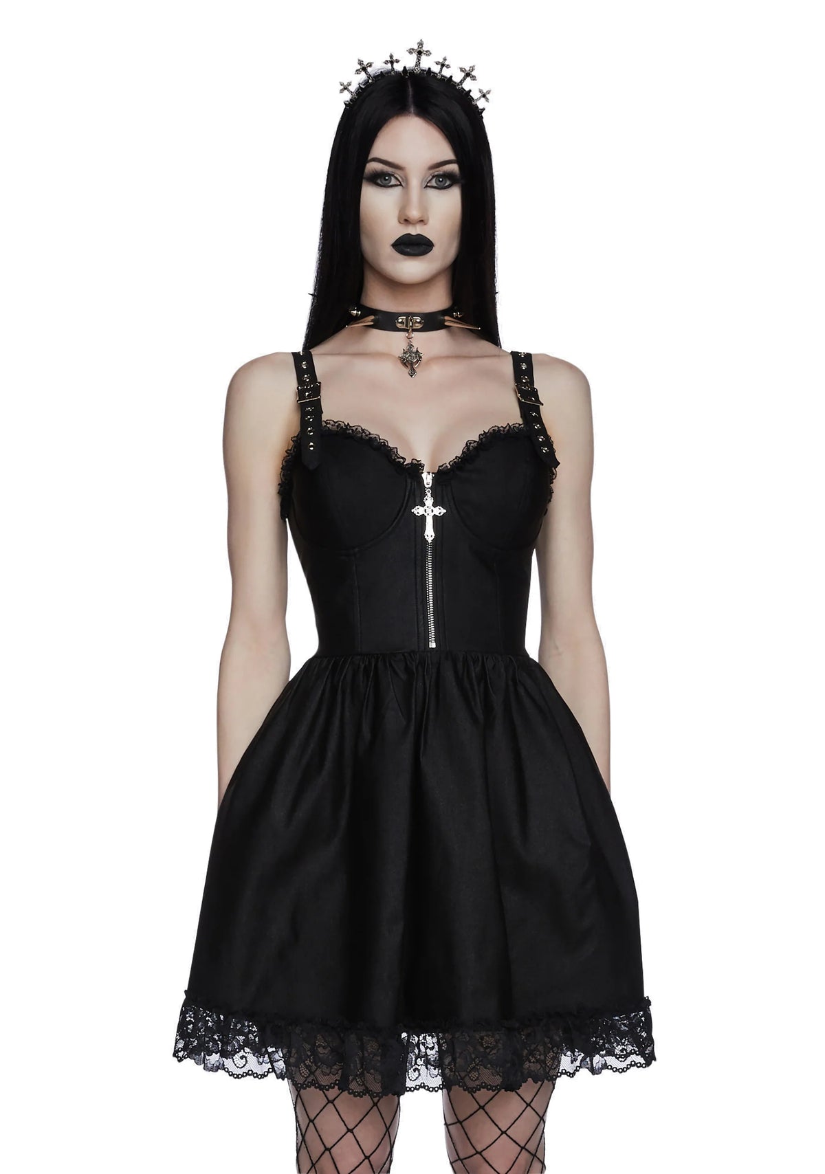 Burn The Throne Bustier Dress