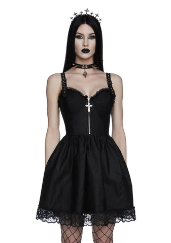 Burn The Throne Bustier Dress