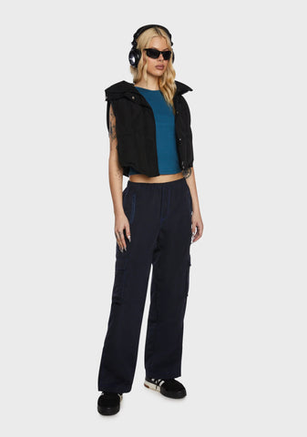 Oriells Cargo Trousers - Blue