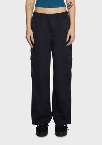 Oriells Cargo Trousers - Blue