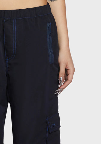 Oriells Cargo Trousers - Blue