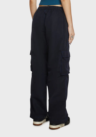 Oriells Cargo Trousers - Blue