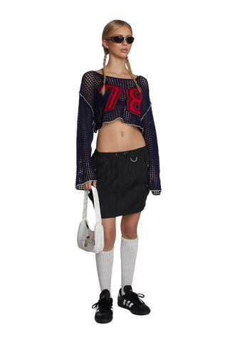 Check My Status Cargo Skirt