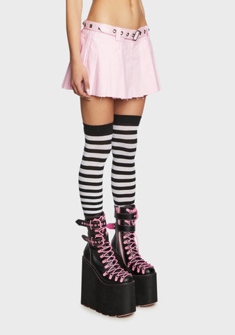 The Potential Micro Mini Skirt - Pink