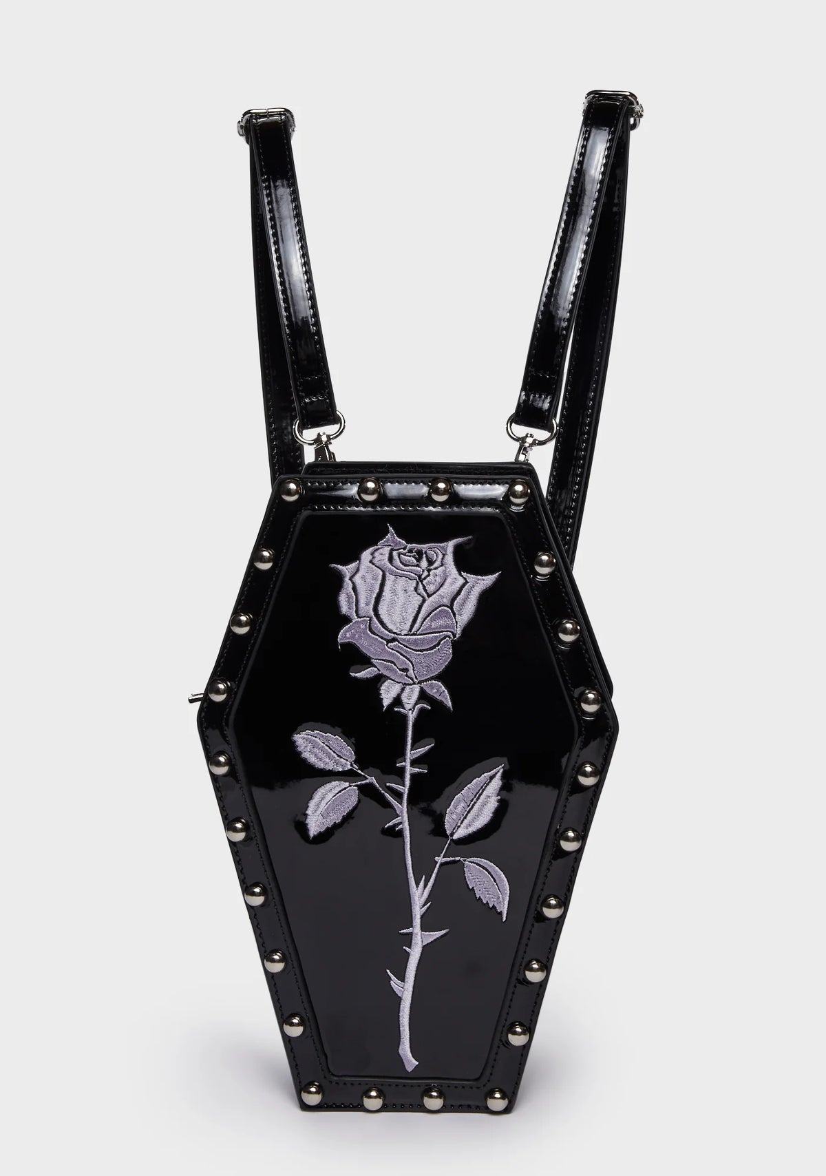Rose Resurrection Coffin Backpack - Patent