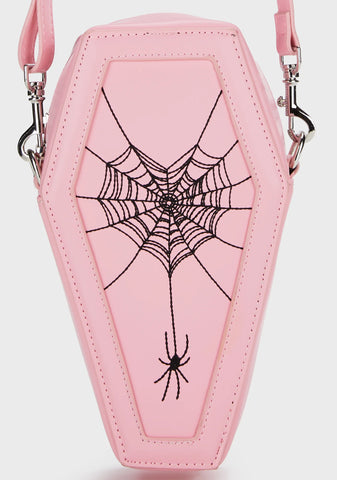 Sweeter Than Venom Crossbody Bag - Pink