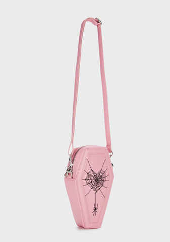 Sweeter Than Venom Crossbody Bag - Pink